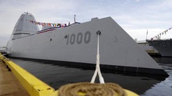 Tàu khu trục Zumwalt Hải quân Mỹ (ảnh tư liệu)