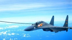 Máy bay chiến đấu Su-30MKK Không quân Trung Quốc. Ảnh: Sina