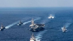 Cụm tấn công tàu sân bay Mỹ. Ảnh: Thời báo Tài chính Anh