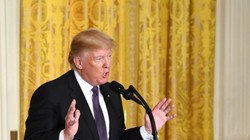 Tổng thống Mỹ Donald Trump. Ảnh: Tân Hoa xã