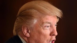 Ngày 12/4/2017, tại cuộc họp báo ở thủ đô Washington, Tổng thống Mỹ Donald Trump tuyên bố Chính phủ Mỹ không coi Trung Quốc là nước thao túng tỷ giá hối đoái. Ảnh: Tân Hoa xã/Cankao