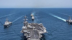 Cụm tấn công tàu sân bay USS Carl Vinson, Hải quân Mỹ. Ảnh: Sputnik