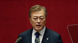 Tổng thống Hàn Quốc Moon Jae-in. Ảnh: Getty