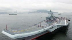 Tàu sân bay Liêu Ninh, Hảiq uân Trung Quốc. Ảnh: Cankao