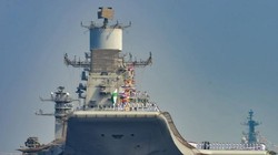 Tàu sân bay Ấn Độ. Ảnh: Cankao