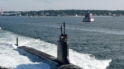 Tàu ngầm hạt nhân tấn công lớp Virginia Hải quân Mỹ. Ảnh: Naval Today.