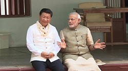 Chủ tịch Trung Quốc Tập Cận Bình và Thủ tướng Ấn Độ Narendra Modi. Ảnh: Epochtimes.