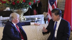 Tổng thống Mỹ Donald Trump và Chủ tịch Trung Quốc Tập Cận Bình. Ảnh: Tân Hoa xã.