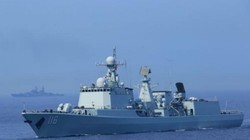 Tàu khu trục Thạch Gia Trang, Hải quân Trung Quốc. Ảnh: Cankao.