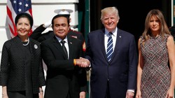 Thủ tướng Thái Lan Prayuth Chan-ocha thăm Mỹ. Ảnh: Khaosod English.