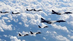 Từ ngày 4 đến ngày 8/12/2017, Mỹ và Hàn Quốc tiến hành cuộc tập trận chung có quy mô lớn nhất từ trước đến nay. Ảnh: Daily Star.