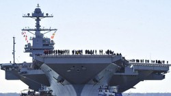 Tàu sân bay động cơ hạt nhân thế hệ mới USS Gerald Ford Mỹ. 