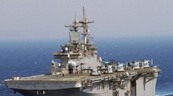 Hải quân Mỹ đã triển khai tàu tấn công đổ bộ USS Wasp ở Nhật Bản từ ngày 14/1/2018. Ảnh: Cankao.