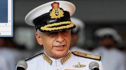 Tham mưu trưởng hải quân Ấn Độ, Đô đốc Sunil Lanba. Ảnh: India Today.