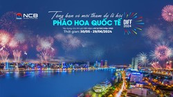 NCB tặng vé xem Lễ hội pháo hoa quốc tế Đà Nẵng cho khách hàng gửi tiết kiệm