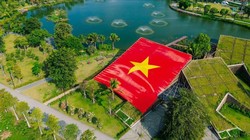 Đại công viên xanh Eco Central Park thu hút hơn 20.000 du khách dịp nghỉ lễ 2/9