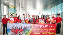 Vietjet khai trương đường bay Daegu – Nha Trang, nối gần hơn hai thiên đường du lịch Việt – Hàn