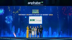 BIM Group được vinh danh Top 100 Nơi làm việc tốt nhất Việt Nam 2024