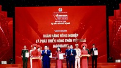 Agribank được vinh danh tại Chương Trình “Vinh Quang Việt Nam” 2025