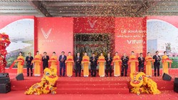 Vinfast khánh thành nhà máy sản xuất ô tô điện Hà Tĩnh 