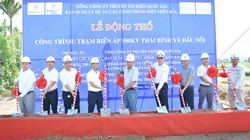 EVNNPT triển khai thi công Dự án Trạm biến áp 500kV Thái Bình và đường dây đấu nối