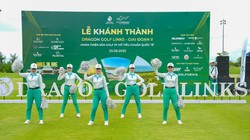 Dragon Golf Links khánh thành giai đoạn 2: Hoàn thiện 27 hố tiêu chuẩn quốc tế đầu tiên trên biển