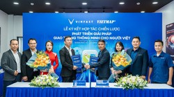 Vinfast và Vietmap ký hợp tác chiến lược, phát triển giải pháp giao thông thông minh cho người Việt