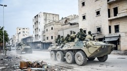 Binh sĩ Nga làm nhiệm vụ tại Aleppo, Syria