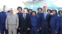 Tổng thống Nga Putin vừa bất ngờ sang Syria hạ lệnh rút quân đội Nga