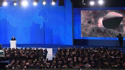 Tổng thống Nga Putin đọc Thông điệp liên bang ngày 1/3/2018 (RIA)