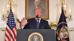 Ông Trump lên truyền hình tuyên bố phát lệnh tấn công Syria hôm 14/4