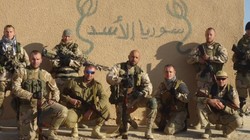 Nhóm quân được cho là lính đánh thuê Nga trên chiến trường Syria