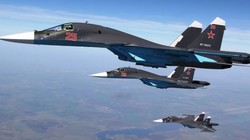 Phi đội cường kích Su-34 Nga tác chiến tại Syria
