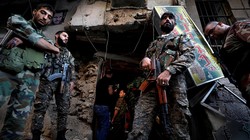 Binh sĩ Syria trên chiến trường