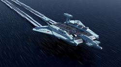 Mô hình máy bay lưỡng cư ekranoplan của Nga