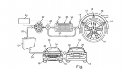 Mô hình  làm mát cho lốp xe