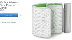 Một sản phẩm của Withings từng được bán trên Apple Store.