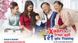 Xuân trao gửi - Tết yêu thương cùng dịch vụ Western Union của Nam A Bank