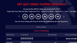 Đã có khách hàng thứ 2 trong năm 2017 trúng giải độc đắc xổ số kiểu Mỹ hơn 30,5 tỷ đồng. (Ảnh chụp màn hình)
