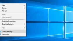 Cách thay đổi độ phân giải màn hình trên Windows 10