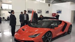 Lamborghini Centenario đầu tiên về tay một Sheikh của UAE.