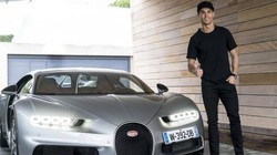 CR7 đã được Bugatti được lựa cọn để lái thử chiếc siêu xe Chiron