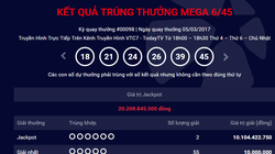 Ảnh chụp từ trang chủ Vietlott