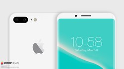 Concept iPhone 8 phiên bản Jet White