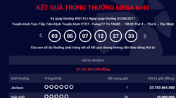 Ảnh chụp từ trang chủ Vietlott