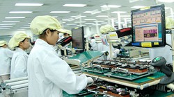 Hoạt động sản xuất trong nhà máy Samsung tại Bắc Ninh. Ảnh: Internet