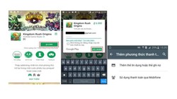 Các bước mua ứng dụng trên cửa hàng Google với MobiFone.