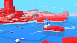 Giao diện trò chơi Interland của Google (ảnh: Engadget)

