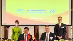 Lễ ký kết thoả thuận cung cấp tài chính giữa Tập đoàn GOAL và hãng hàng không Vietjet.
