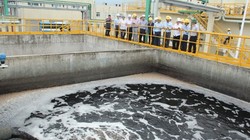 Hệ thống xử lý nước thải của nhà máy Formosa.